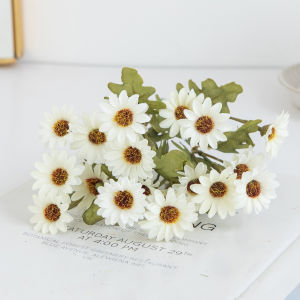 Artificial Plastic Daisy Flowers Centerpieces Fake Plant Wedding Room Home Party Gifts Handheld Arrangement Festival bouquet