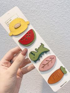 เครื่องประดับผมสีเหลือง Lucky Duck BB Clip สำหรับผู้หญิง เครื่องประดับผมแบบหนีบผม เครื่องมือเรียงผมแบบอเนกประสงค์