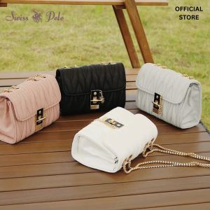 Swiss Polo Ladies Chain Sling Bag - Multi Colour HJY 198