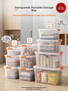 Love Elephant | Transparent Large Capacity Plastic Storage Box