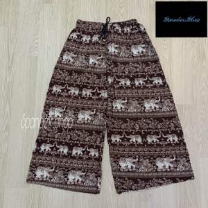 กางเกงช้าง🔥🔥ลายช้างไทย🔥🔥กางเกงขา5ส่วน ผ้ายึดใส่สบายที่สุด