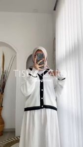 TISHA CARDI - FLOTTILICIOUS / Baju Atasan Rajut Cardigan Wanita Termurah Korean Style Cantik Outfit Casual