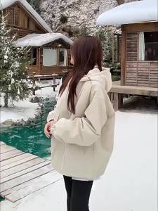Stylish Warm Womens Overcoat 2026 New Loose Cotton Padded Jacket