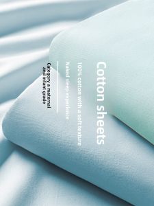 KAMONI | Drap Giường Bông Màu Đơn Sắc Cho Mọi Mùa