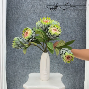 5-10 Cành đế vương (thảo đường hoàng đế) hàng nhập dài 48cm. Hoa Lụa LyLy Decor