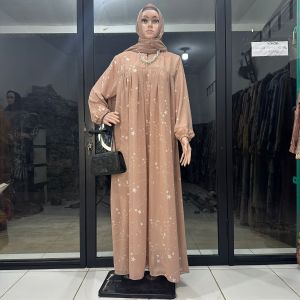 SET GAMIS dan PASHMINA ceruty STARLA