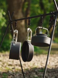 Cooking Set Naturehike CNK2450CF010 Nesting Alat masak Camping Hiking Panci Penggorengan Wajan Kettle Aluminium