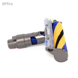 Đầu Bàn Chải Sàn Dyson Với Con Lăn Mềm Và Đèn Quang Học Phát Hiện Bụi Màu Xanh Lá Cây Dành Cho V15 V11 V10 V8 V7 SV10 SV11 SV12 SV14 SV22