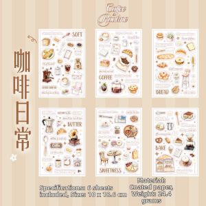 Stickers Punk | DIY Scrapbooking Decoration Stickers 6 Pieces