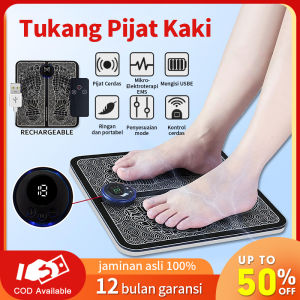 JF Listrik EMS Pijat Kaki Tikar Pulse Akupunktur Pengisian Meningkatkan Sirkulasi Darah Meredakan