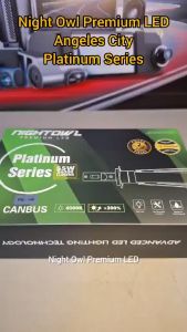 NightOwl Premium LED Platinum Series H4 24000 Lumens 55watts Bulb Headlight Pair Fanless