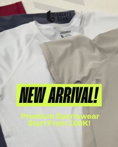 Baselayer Manset Olahraga Pria Kaos Lengan Pendek Hitam Polos Sport Short Sleeve Baju Gym Fitness Running Training