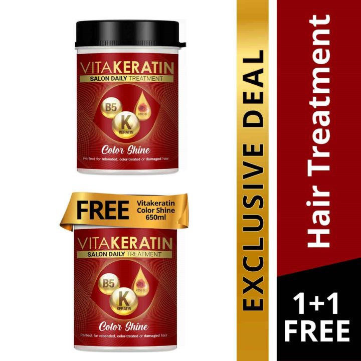 VitaKeratin Treatment Buy1take1 650ml Vita Keratin Hair Treatment