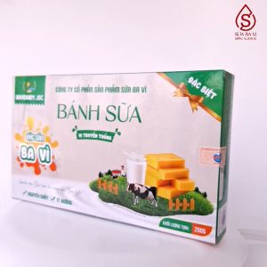 Bánh Sữa Ba Vì Ít Đường Bánh Sữa Non Ba Vì Nguyên Chất Từ Sữa Bò Tươi