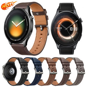 22mm Leather Strap For Xiaomi Watch 5 Wrist Bracelet For Xiaomi Watch 2 Pro/color2 S1 S2 46mm/42mm S3 S4 Sport Replace Watchband
