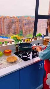 Kẹp inox gắp nóng thức ăn BAUHO