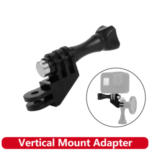 Vertical Mount 90 Degree Direction Adapter Elbow Mount for GoPro Hero 13 12 11 10 9 SJCAM AKASO Insta360 DJI Osmo Action Camera