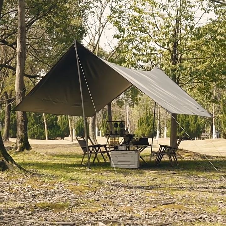 Flysheet Waterproof Groundsheet Camping Tarp Ultralight Weight