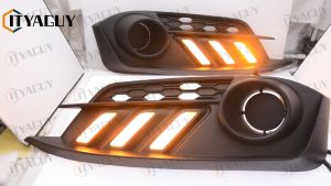 เดไลท์ Daylight DRL civic 2016 2017 2018 FC ลาย Mustang มีไฟเลี้ยว