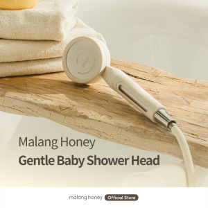 [Malang Honey] ฝักบัวอาบน้ำเด็ก แรงดันน้ำปรับได้ ระบบกรองคู่ น้ำไหลนุ่มนวล หมุนเปิด–ปิดได้ ใช้งานสะดวก