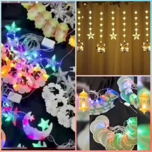 LAMPU TIRAI IDUL FITRI TERBARU & LAMPU LEBARAN ARCRYLIC IMPORT PREMIUM