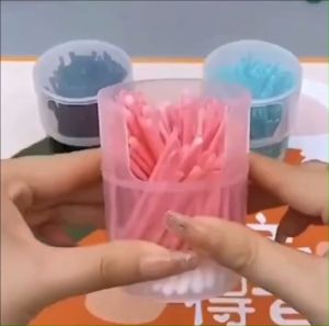 คอตตอนบัด คอตตอนบัดแพทย์ลายการ์ตูน (คละสี)รุ่นXINLEMEI-COTTON-SWAB-J1