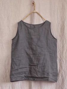Pure Color Cotton Linen Vest Womens Summer Thin Work Clothing Simple Loose Figure Flattering Inner Match Sleeveless Bottoming Shirt Linen Top