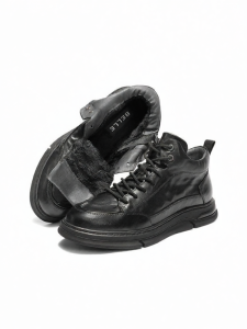 Belle | Thick Sole Height Increasing Casual Leather Sneakers