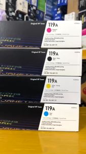 หมึกแท้ HP 119A (BK C M Y ของแท้ 100%