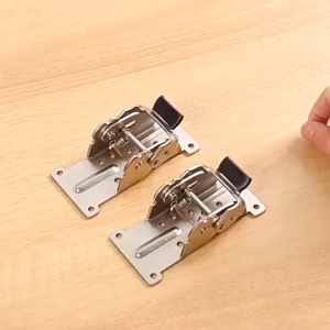Bản Lề Gập Tự Khóa 0-90-180 Độ | Khớp Gập Chân Bàn Gập Bàn Gấp Gia Đình Kệ Gấp Chịu Lực 49x53x71mm