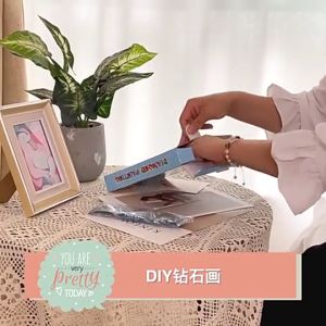 🔥Ready Stock🔥 Childrens diamond stickers handmade diy puzzle gifts toys cartoon animation