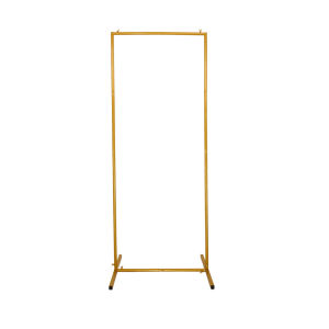 New Style Metal Arch Stand Gold Color Size 5FT 6FT 6.6FT Backdrop Photo Frame Balloon Flowers Holder for Wedding Party Decor