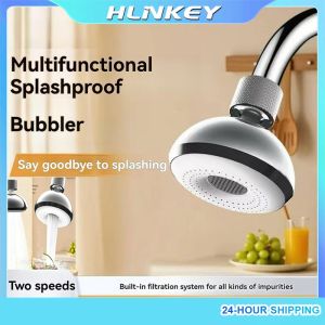 HLINKEY Kitchen Faucet Adapter Built-in Purification Filter 360 Rotation Faucet Extenders Kitchen Gadgets Spray Water Saving Tap Nozzle