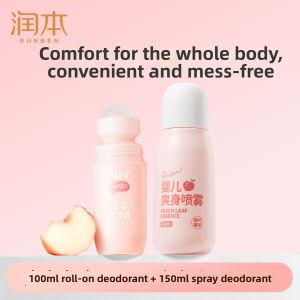 RUNBEN | Soothing Peach Leaf Extract Baby Body Lotion
