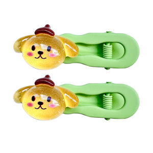 Sanrio กิ๊ฟติดผมโปร่งแสงกิ๊ฟติดผมเด็กน่ารักผมม้าด้านข้างกิ๊ฟติดผมหักเครื่องประดับผมของเด็กผู้หญิงอุปกรณ์ตกแต่งผมเด็กเด็กผู้หญิง