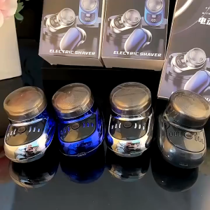 Mens Mini Electric Razor USB Rechargeable Electric Shaver Portable Shaver