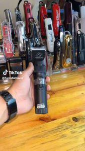 KING BAORUN P7 MESIN ALAT CUKUR ELEKTRIK HEWAN DOMBA GARUT KUCING ANJING SUPER TAJAM CHARGER - BLACK