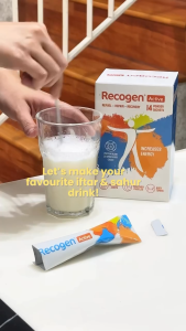 Recogen® Active - Bioactive Collagen Peptides & Whey Protein Isolate (Energy Joints Bones Muscles Health)