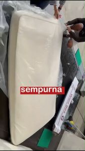 Kasur Busa WARRIOR Ukuran 180x200cm | Kasur Matras Full Busa Density 26 | Mattres in a Box | Kasur Murah | Free Bantal