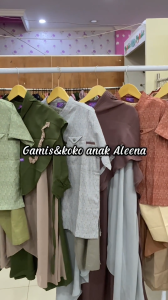 Koko Anak Rauna Aleena / Seragaman TPA / Fashion Muslim