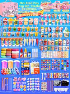 DIY Mini Bubble Tea Cup Girls Toy
