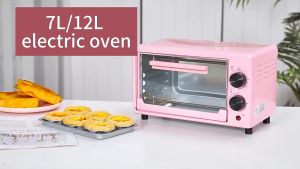Electric Oven 12L Baking Pan Grilling Bread Toaster Oven 電烤箱 微波爐
