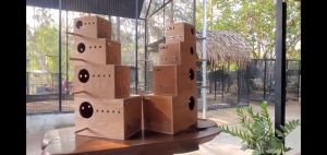 รังเพาะนก รังไข่นก กล่องเพาะนก บ้านนก รังเพาะนก ฟินซ์ เลิฟเบิร์ด กรีนชีค ฟอพัส หงส์หยก นกแก้ว ชูก้า กระรอก