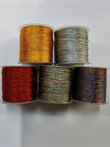 สายสร้อยข้อมือ DIY ลายสีสันสดใส ขนาดเล็ก ทองคำ ทองแดง ทองแดง ไหม ปม ไหม สายสร้อยข้อมือ DIY ไหม ไหม