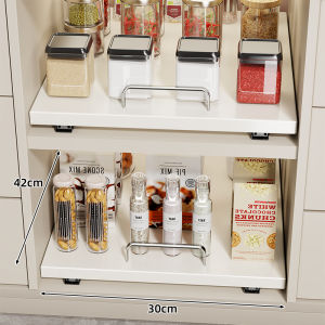 Pull-out Kitchen Cabinet Storage Rack