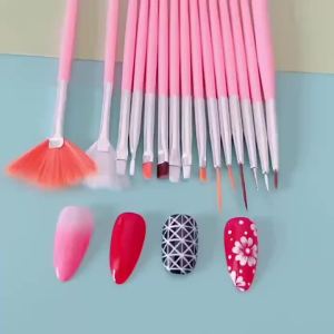 15pcs Fine Detail Paint Brush Set - Miniature Paint Brush For Detailing & Art Painting - Acrylic Watercolor OilModels