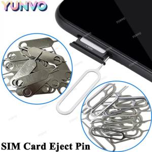 10/30/50Pcs Universal SIM Card Eject Pin Tool SIM Tray Removal Ejector Needle for iPhone Samsung Xiaomi All Smartphones