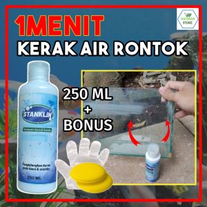 Obat Pembersih Penghilang Kerak Air Kaca Aquarium Akuarium stainlis STANKLIN AMPUH