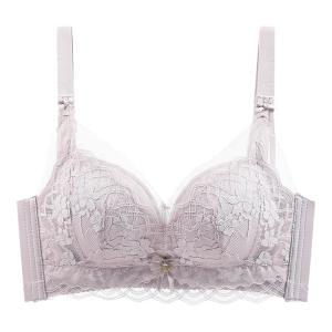 MiiOW | เสื้อชั้นในลูกไม้เซ็กซี่สำหรับผู้หญิง ไร้โครง ป้องกันการหย่อนคล้อย กระชับหน้าอกเล็ก สไตล์เรียบง่าย เหมาะกับทุกฤดูกาล