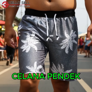 Celana pendek SANTAI Pria Dewasa BIG SIZE JUMBO
